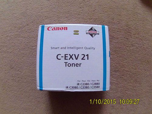 Canon CEXV 21 Cyan Toner Original