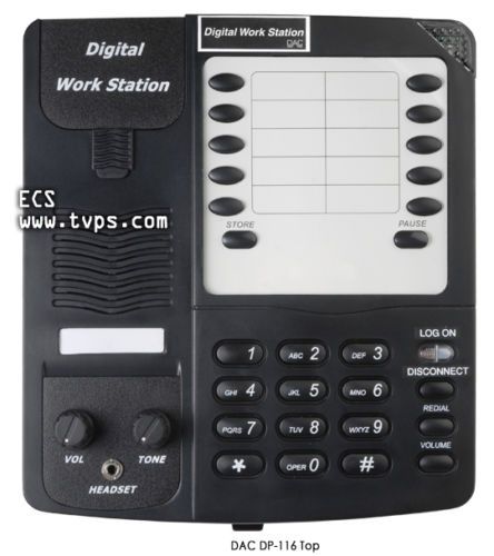 Dac da-116 deluxe d-phone digital transcribe station for sale