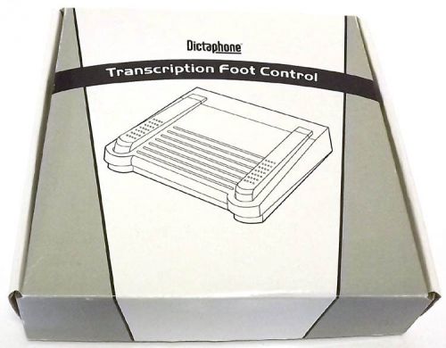 New dictaphone 0502856 transcription transcriber foot control pedal footswitch for sale