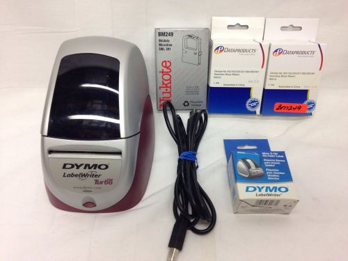 Dymo LabelWriter 330 Turbo Thermal Label Printer W/ Extras, No Power Cord