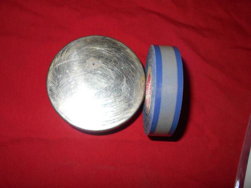 Vintage blue gray labelon embossing tape