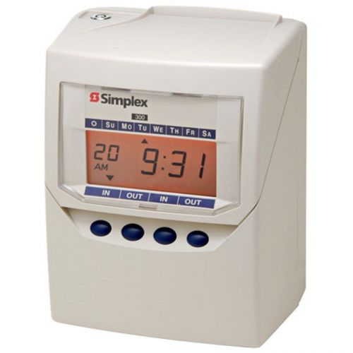 -SIMPLEX 300- EMPLOYEE TIME CLOCK AND / OR TIME STAMP..  1406-9101