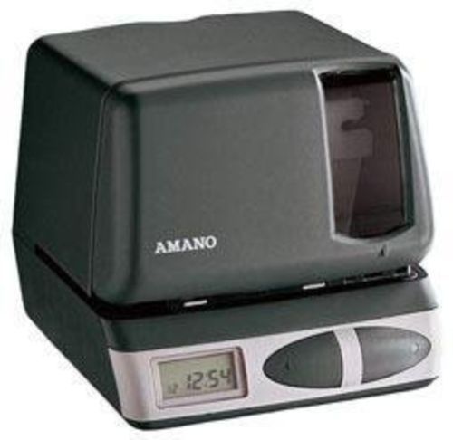 Amano time clock pix-21 electronic time recorder brand ndw in factory sealed box for sale
