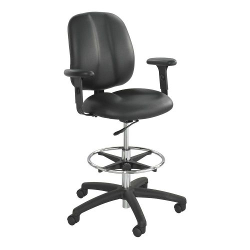 Safco 6689BL Height-Adjustable T-Pad Arms, Apprentice Series Chairs Black, Pair