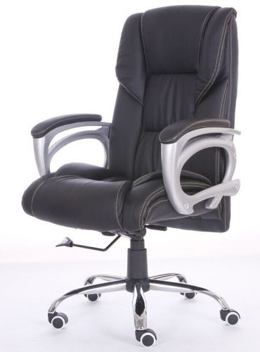 Black high back executive office chair task ergonomic chair computer desk for sale