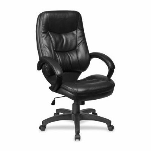 Lorell Executive High-Back Chair, 26-1/2&#034;x28-1/2&#034;x47-1/2&#034;,Black (LLR63286)