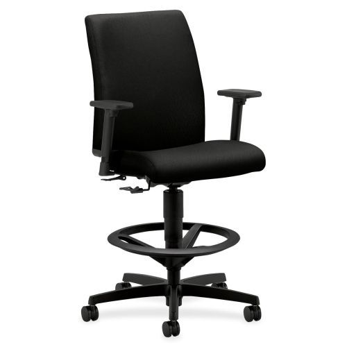 HON Ignition Task Stool - Black Seat - 27.5&#034; x 27.5&#034; x 53&#034; Overall