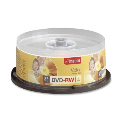 Imation IMN17346 High Speed Dvd-Rw Discs Pack of 25