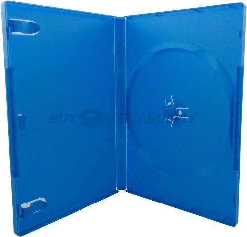 14mm Standard Blue 1 Disc DVD Case - 200 Pack