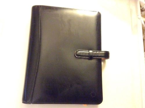 FranklinCovey 10&#034;X 8&#034; with 7 ring binder inside.  Full Grain Leather