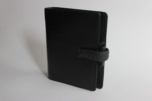 Filofax Topaz Black Pocket Organizer - FF-028365