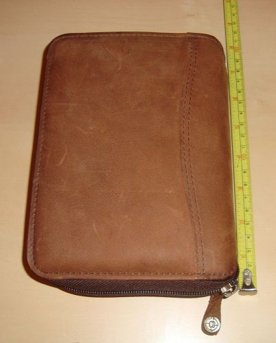 FRANKLIN COVEY Genuine Leather Classic Planner Made in U.S.A. Space Maker