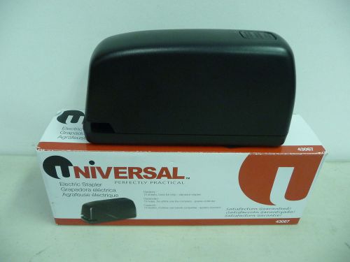 universal electronic stapler w/ staple channel release botton UNV 43067