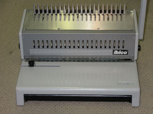 (1) Ibico Kombo Manual Punch and Binding Machine, Ser. # 7B21035