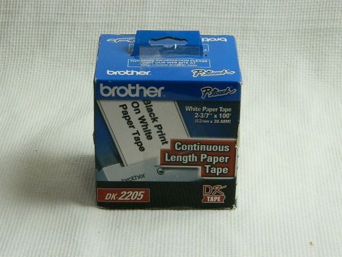 Brother DK-2205 Continuous Length Paper Tape Label Reflll