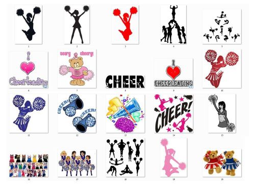30 Personalized Return Address labels Cheer Leaders (cl1)