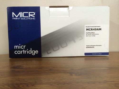 MiCR Print Solutions - MCR49AM - FOR JP LASERJET 1160/1320 NEW REPLACES Q5959A(M