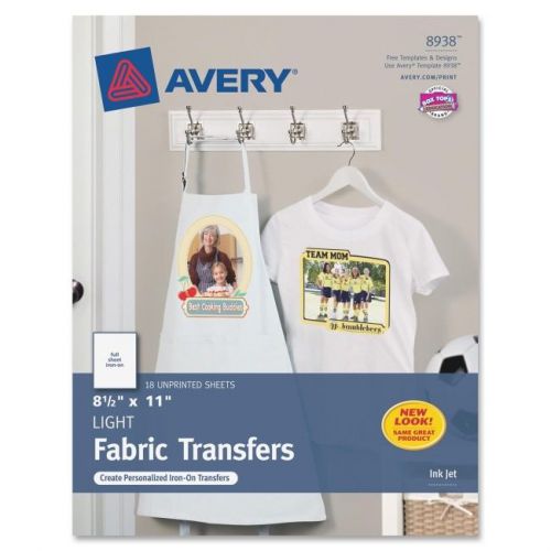 AVERY DENNISON 8938 18 SHEETS 8.5X11 LIGHT TEE