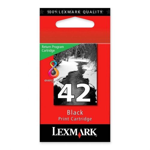 LEXMARK SUPPLIES 18Y0142 NO42 BLACK RETURN PROGRAM PRINT
