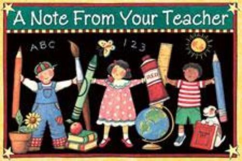 Teacher Created Resources A Note From Your Teacher Postcards From Susan Winget
