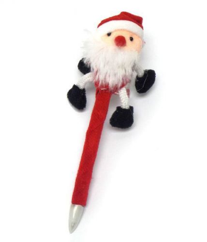 Fashion Accessories Christmas Santa Claus Pen Red