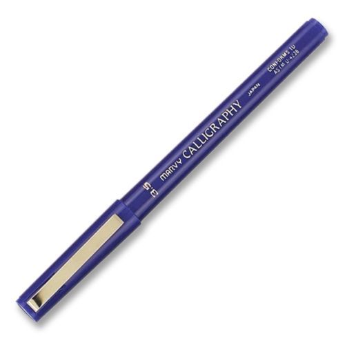 Marvy calligraphy marker - medium pen point type - 3.5 mm pen point (6000ms3) for sale