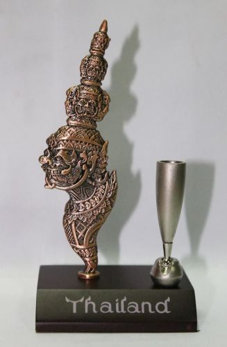 Pen Standing Product of Thailand “Ravana of the Ramayana (Ten Faces)” from Coper