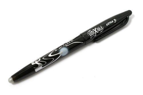 Pilot FriXion Erasable Gel Ink Pen - 0.7 mm - Black