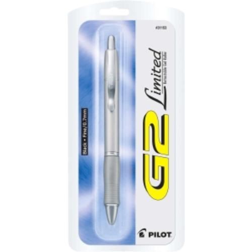 Pilot G2 Limited Metal Barrel Gel Pens - Fine Pen Point Type - 0.7 Mm (pil31535)