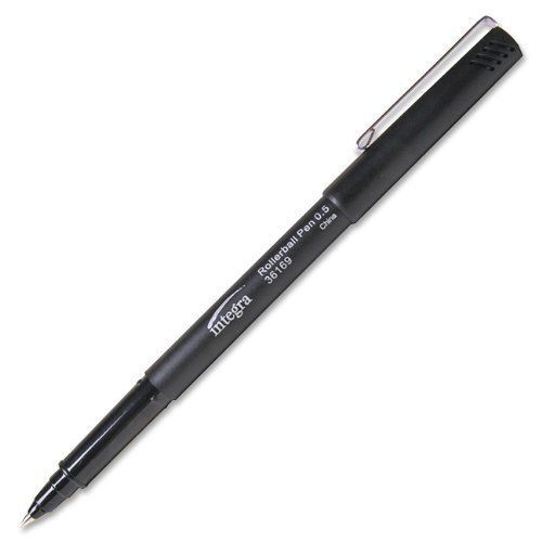 Integra Smooth Writing Roller Ball Pen - 0.5 Mm Pen Point Size - (ita36169)
