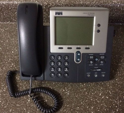 Cisco CP-7940G 7940 Series Unified VoIP IP Business Office Phone GREAT CONDITION