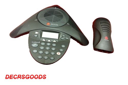 *polycom soundstation 2 non-expandable 2201-16000-001 w/ ac adapter for sale