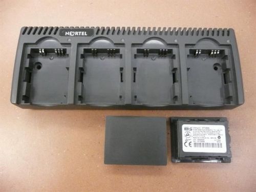 Nortel Spectralink BQC7204 Quad Charger Battery Pack for NTTQ5050 BPX100 Batteri