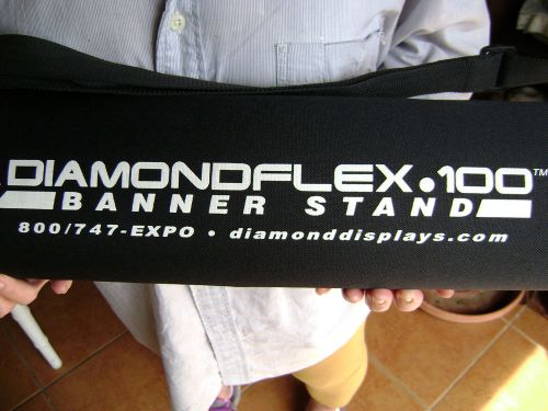 Diamondflex 100 banner stand with carrying case for sale