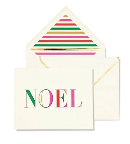 Kate spade new york &#039;noel&#039; note cards set of 10 for sale