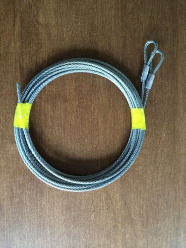 Pair of 8&#039; Garage Door Cable For Torsion Springs