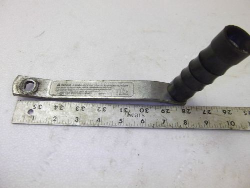 8 1/4&#034; machine crank handle with a 3/8&#034; X 1/2&#034; hole. Alloy steel