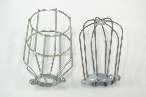 LOT 2 NEW MCGILL ASSORTED LAMP CAGE GUARD COVER 6IN HEIGHT B337878