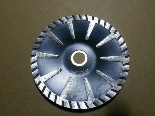 2 pcs 5&#034;diamond turbo convex saw blade granite concrete stone marble sink cutter for sale