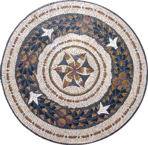 Floral Medallion Mosaic