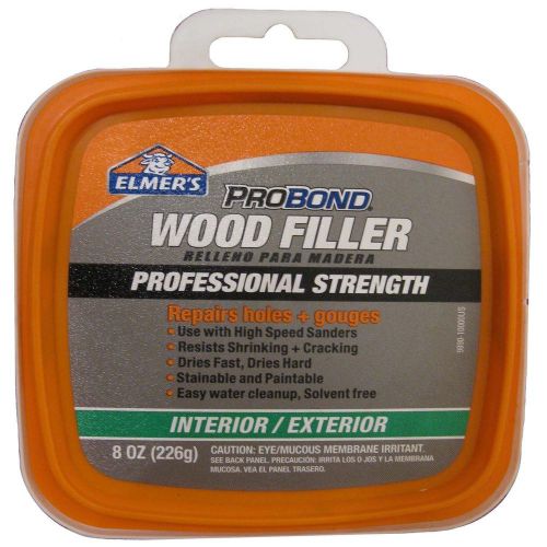 Elmer&#039;s products inc P9890 8 oz. Intrior/Exterior Probond Wood Fillr, Half Pint