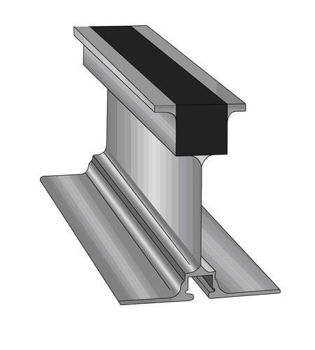 Aluminum beams 6 and 1/2 inch for sale