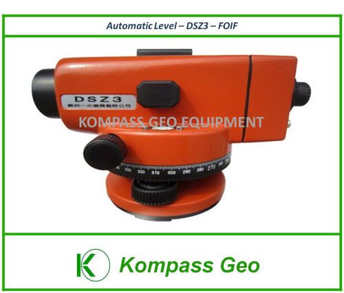 Automatic level, dsz3, foif, new, 3 years warranty,  for construction for sale