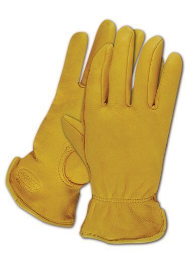 Magid TB1640ELT-M Womens Pro Grade Collection Premium Grain Deerskin Gloves  Med