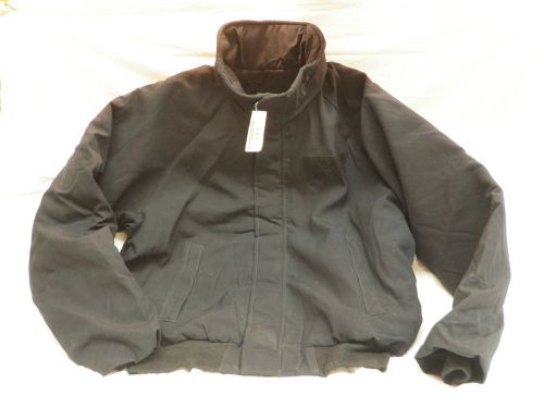 New blue naval shipboard cold weather flame resistant jackets - size large for sale