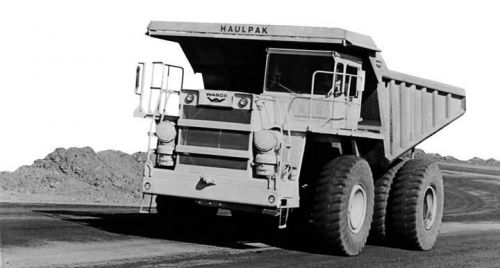 1982 wabco haulpak 75 dump truck factory photo c4527-76ok9m for sale