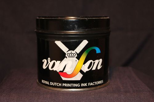 Van son - commercial offest ink - rubber base plus - vs864 - pantone blue 072 for sale