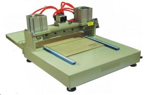 12&#034; Pneumatic Swatch Cutter,A neat and clean accurately cut sample swatch, USA