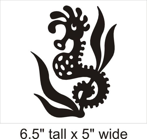 Seahorse Silhouette Decal Vinyl Car i Pad Laptop Window Wall Sticker-FA88