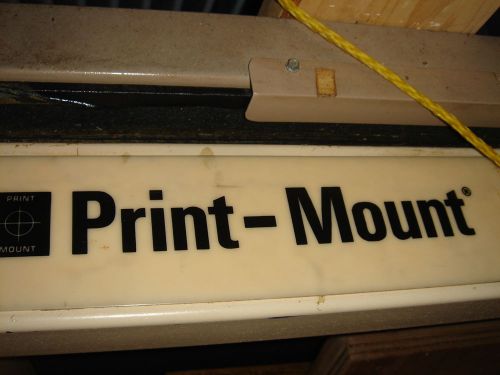 Print Mount Machine Frame Shop Framing Posters Blueprints Photos